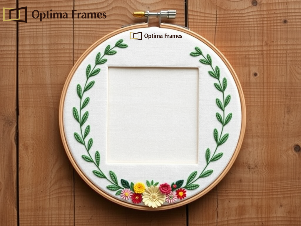 Optima Frames – Embroidery Frame | Premium Metal Design for Easy Display