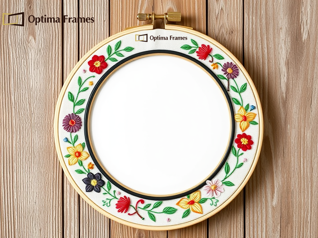 Optima Frames – Embroidery Frame | Premium Metal Design for Easy Display - Image 2