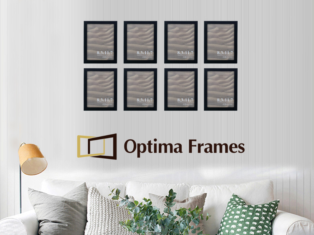 Optima Frames – 14 x 10 in Photo and Picture Frame | Premium MDF Wood with Easel Stand & Adjustable Hanger - Image 8